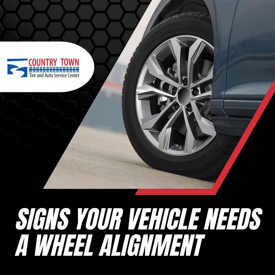 Signs Your Vehicle Needs Wheel Alignment
